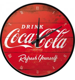 Retro sat - Coca-Cola (crveni logotip)