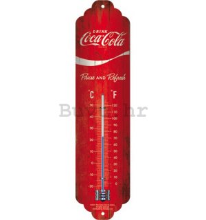 Retro toplomjer - Coca-Cola (crveni logotip)
