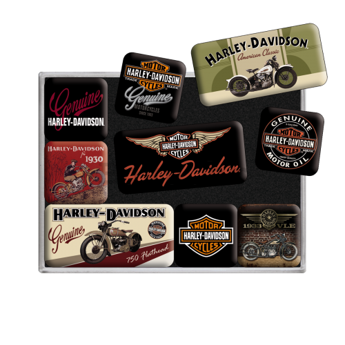 Set magneta - Harley Davidson (2)