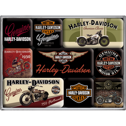 Set magneta - Harley Davidson (2)