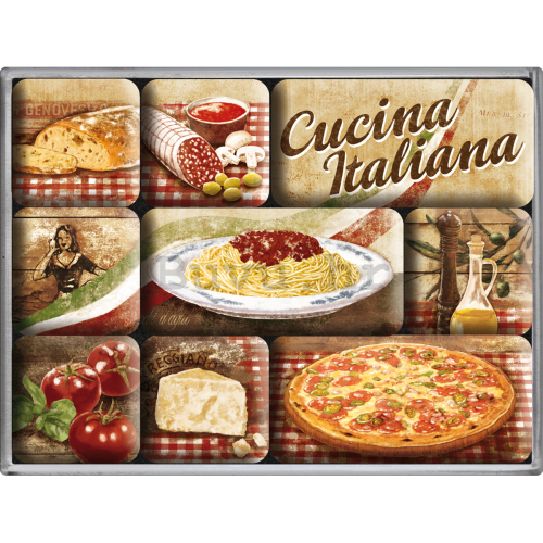 Set magneta - Cucina Italiana