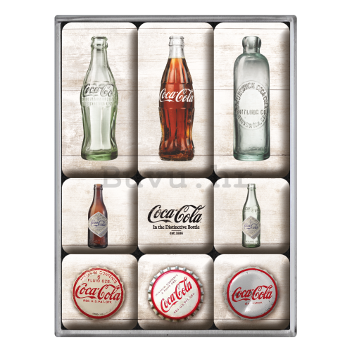 Set magneta - Coca-Cola (čepovi i boce)