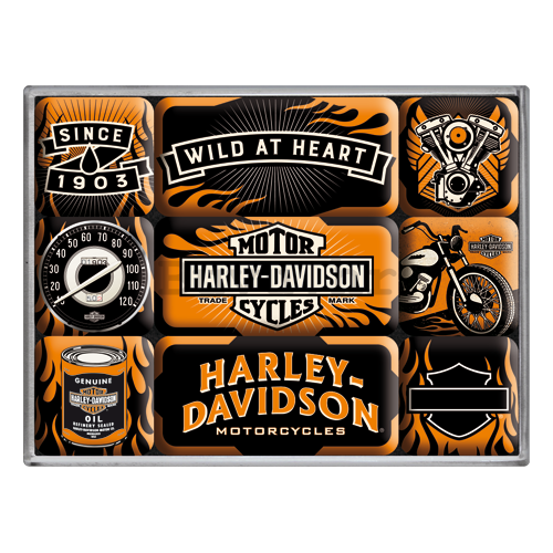 Set magneta - Harley-Davidson (Wild at Heart)