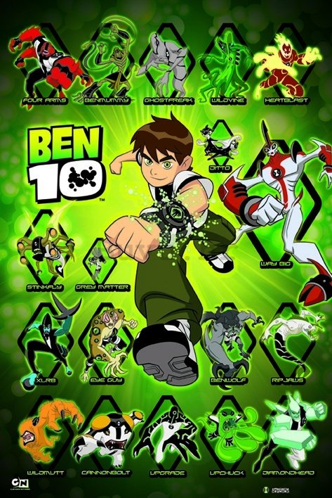 Poster - Ben 10 characters (1)