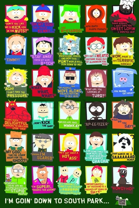 Poster - South Park (likovi)