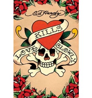 Poster - Ed Hardy love kills