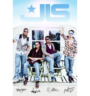 Poster - JLS (Beach Hut)