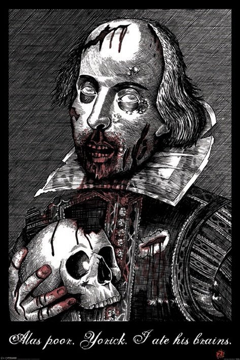 Poster - Zombie Shakespeare