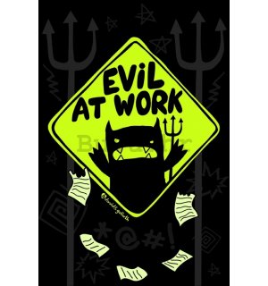 Poster - Evil at Work