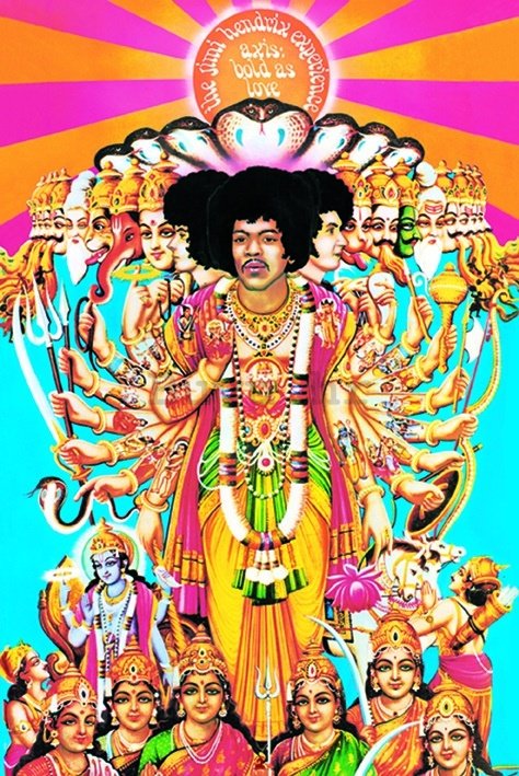 Poster - Jimi Hendrix (Axis Bold as Love)