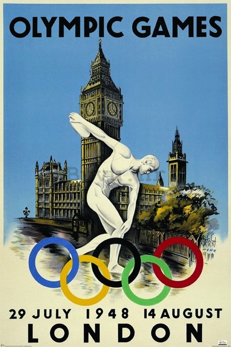 Poster - London 1948 Olympics (1)