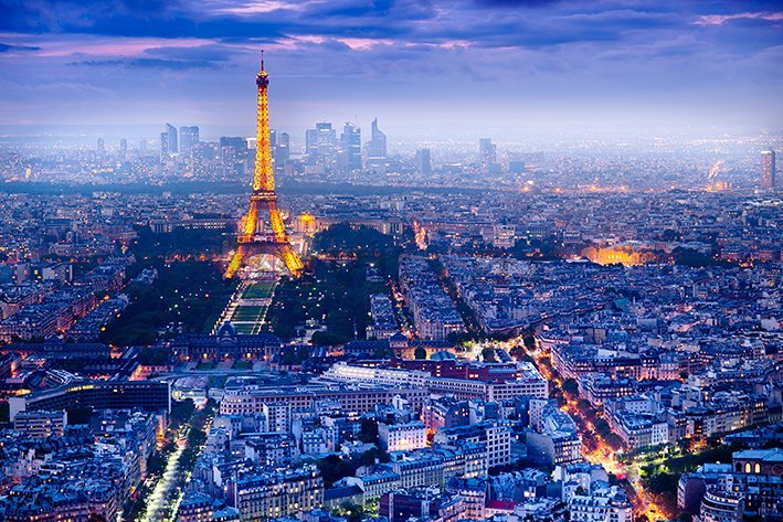 Poster - Pogled na Pariz