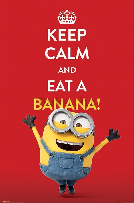 Poster - Malci (Keep Calm and Eat Banana!)