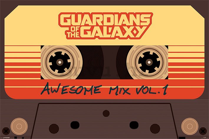 Poster - Guardians of the Galaxy (Awesome Mix Vol.1)
