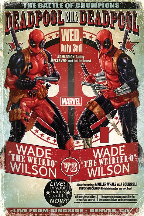 Poster - Deadpool (Wade vs. Wade)