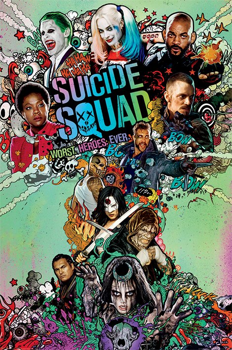 Poster - Suicide Squad (nuke)