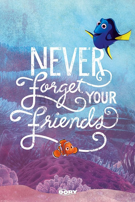 Poster - Potraga za Dorom (Never Forget Your Friends)