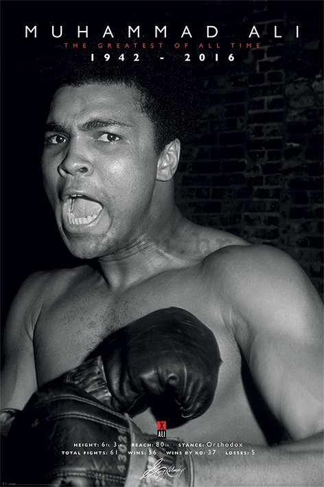Poster - Muhammad Ali (The Greatest of all Time)