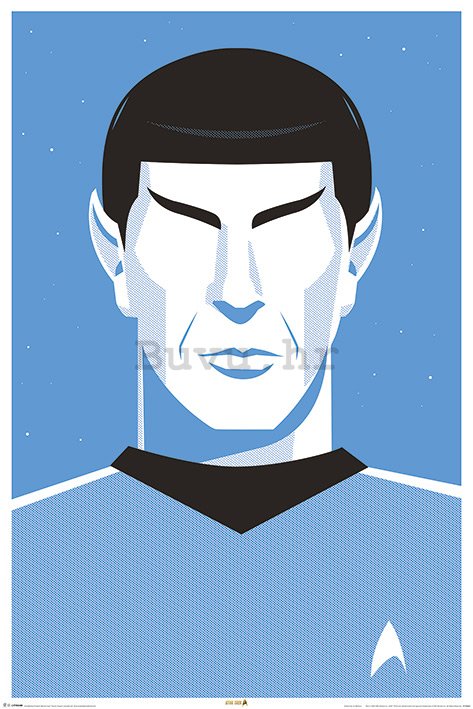 Poster - Star Trek (plavi Spock)
