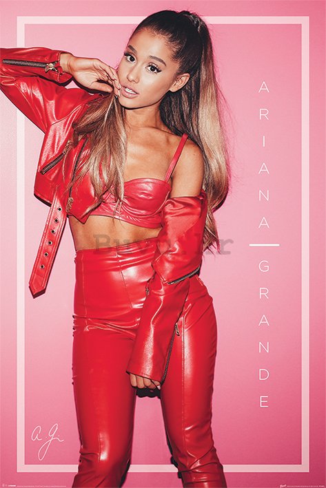 Poster - Ariana Grande (crvena)