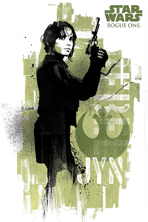 Poster - Star Wars Rogue One (Jyn)