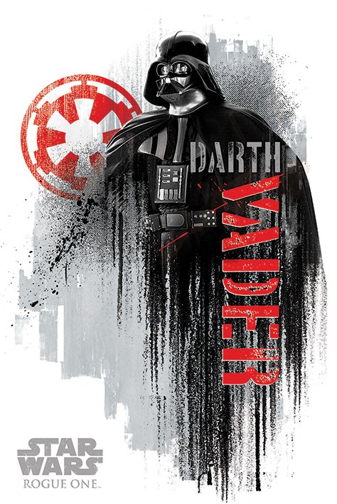 Poster - Star Wars Rogue One (Darth Vader)