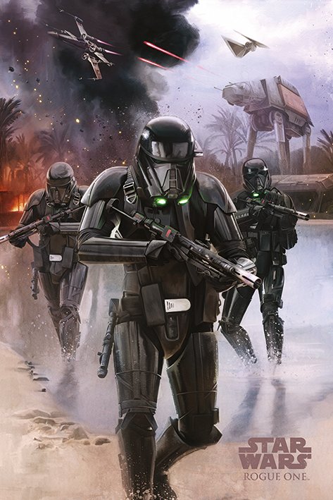 Poster - Star Wars Rogue One (Death Troopers)