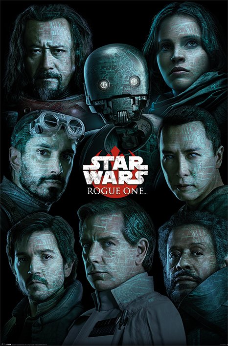 Poster - Star Wars Rogue One (likovi)