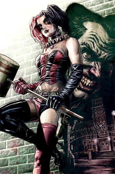 Poster - Batman (Harley-Quinn)