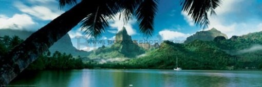 Poster - Tahiti Opunohu bay (1)