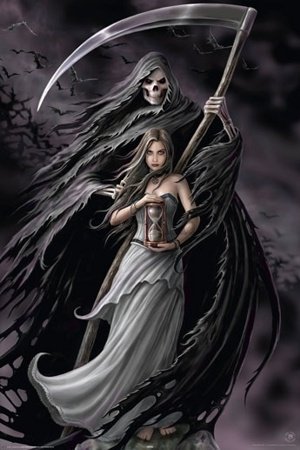 Poster - Anne Stokes summoning the reaper