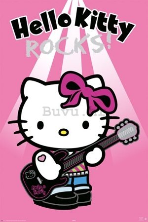 Poster - Hello Kitty rock