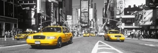 Poster - Žuti taksi, Time Square (3)