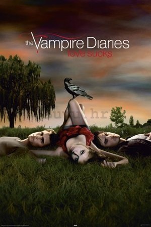 Poster - Vampire Diaries love sucks