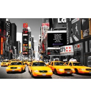 Poster - Žuti taksi, Time Square (4)