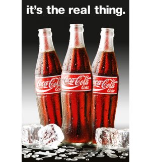 Poster - Coca-Cola Real thing