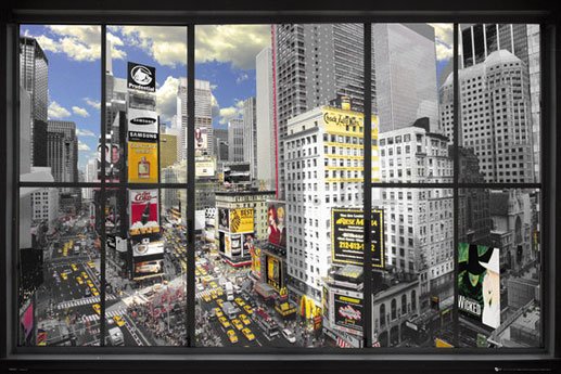 Poster - New York Window (2)