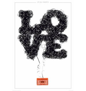 Poster - All You Need is Love (Kazeta)