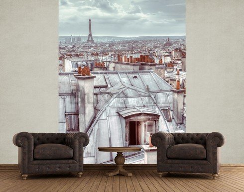 Foto tapeta: Panorama Pariza - 158x232 cm