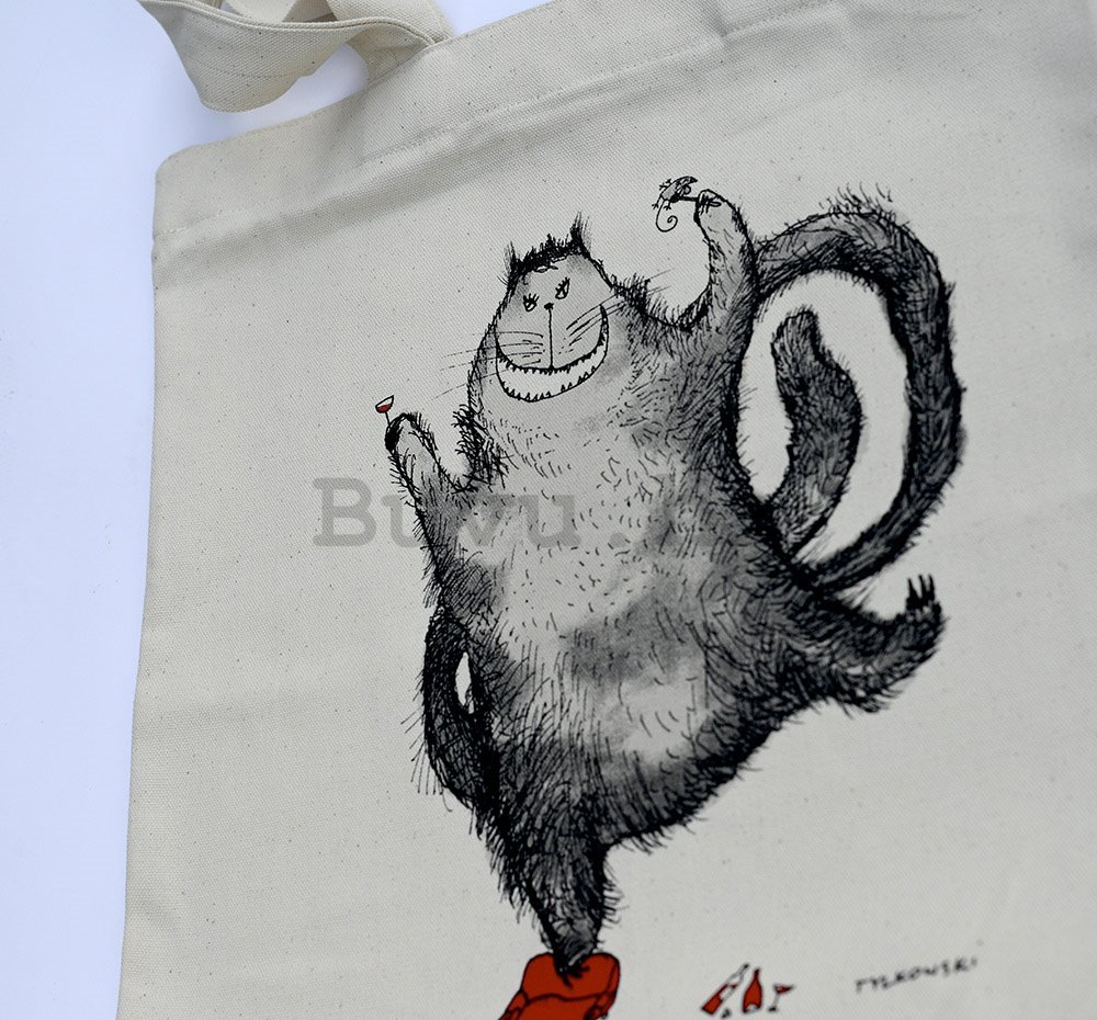 Platnena torba - Mačka (4)