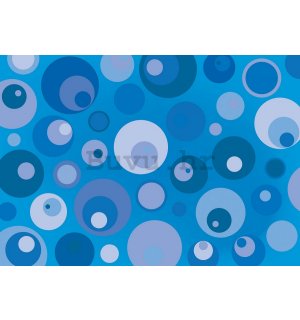Foto tapeta: Plava apstrakcija (2) - 184x254 cm