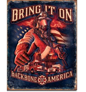 Metalna tabla - Bring It On (Backbone America)