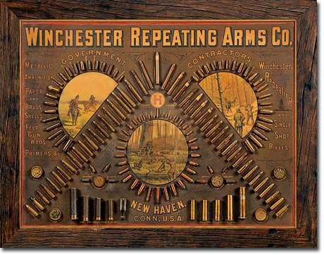 Metalna tabla - Winchester Repeating Arms
