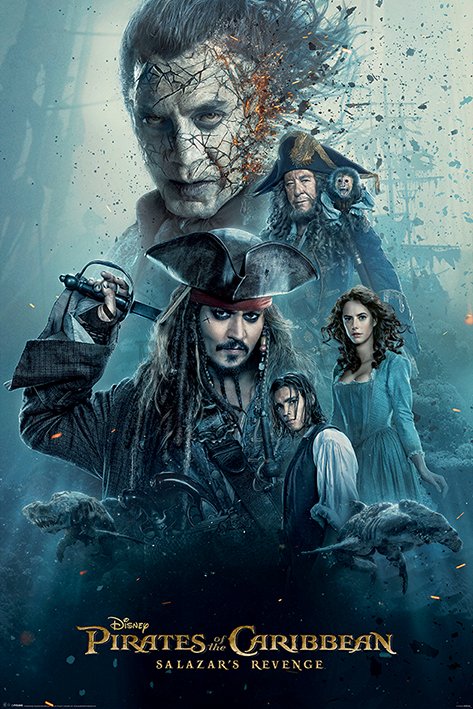 Poster - Piráti z Karibiku Salazarova pomsta (2)
