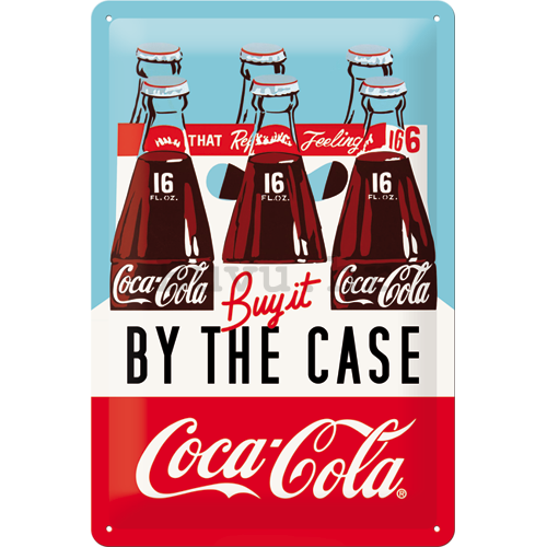 Metalna tabla: Coca-Cola (Buy It) - 30x20 cm