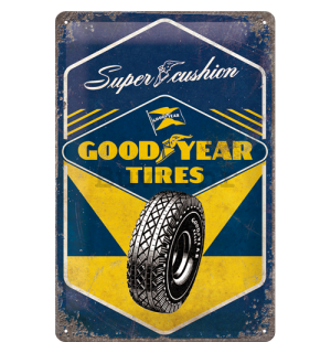 Metalna tabla: Good Year Tires  - 30x20 cm