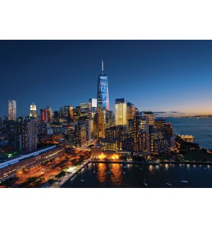 Vlies foto tapeta: New York City (1) - 184x254 cm