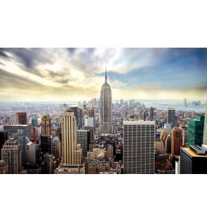 Foto tapeta Vlies: Pogled na Manhattan - 624x219 cm