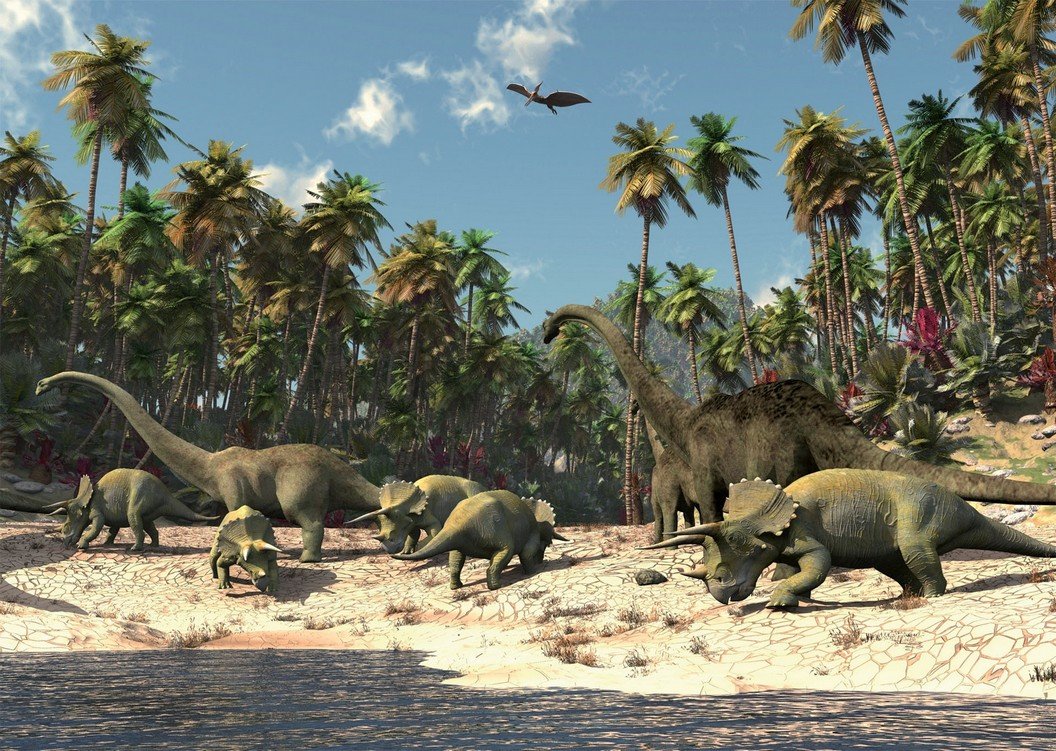 Foto tapeta: Dinosauri - 184x254 cm