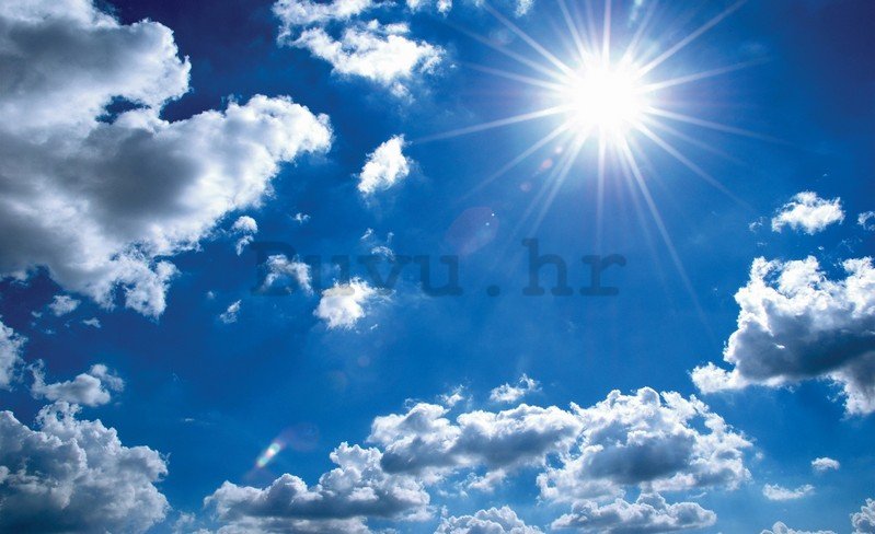 Foto tapeta: Sunce na nebu - 184x254 cm